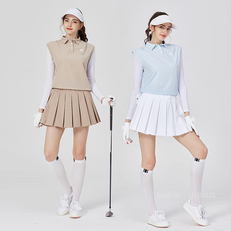 Blktee Atasan Polo Wanita Kaus - Golf Equipment For Women ulasan dan harga