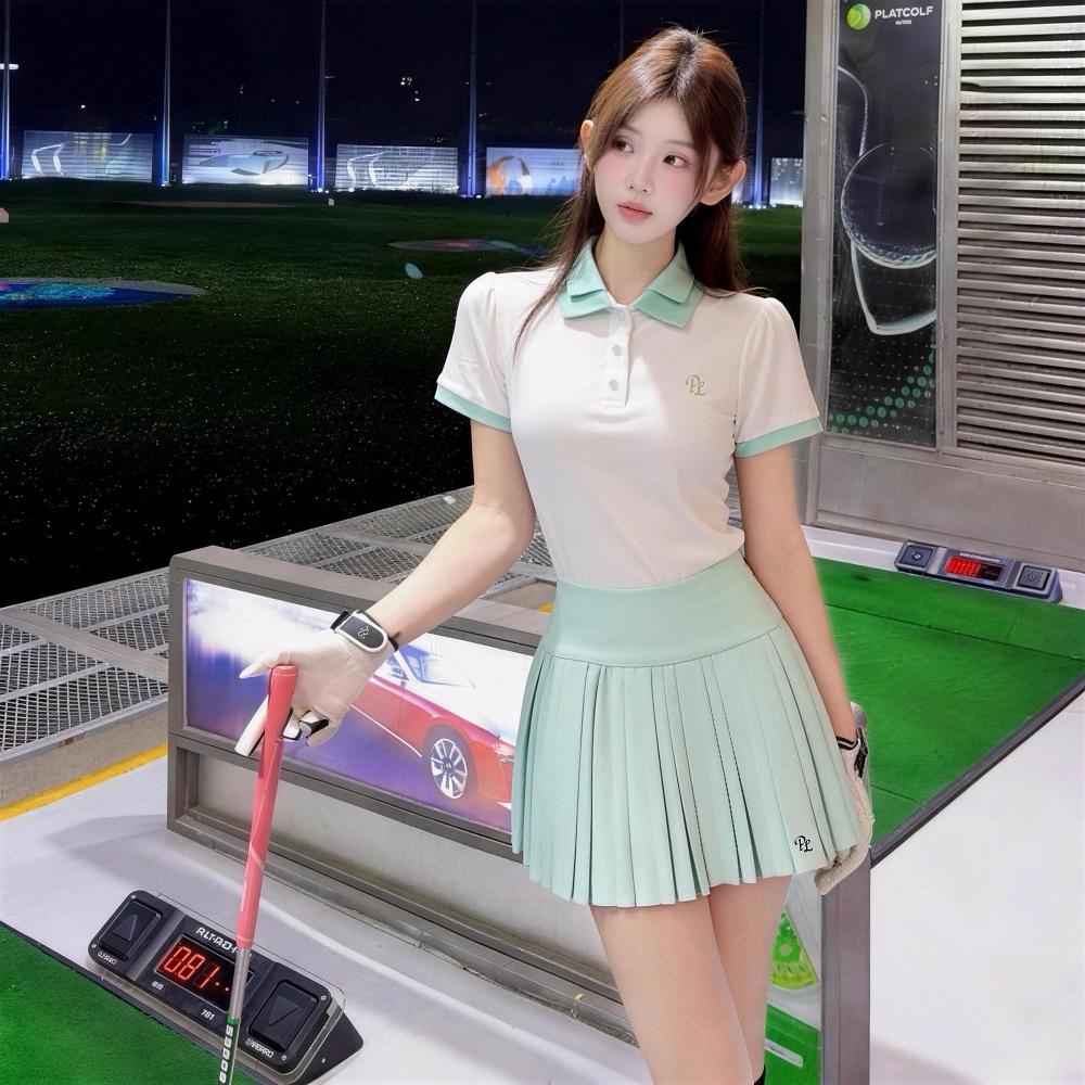 Kaos Polo Kerah Ganda PL Golf  - Golf Equipment For Women ulasan dan harga