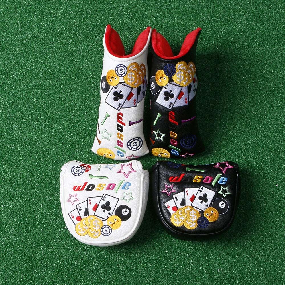 Penutup Kepala Tongkat Golf, P - Putter Mallet Blade ulasan dan harga