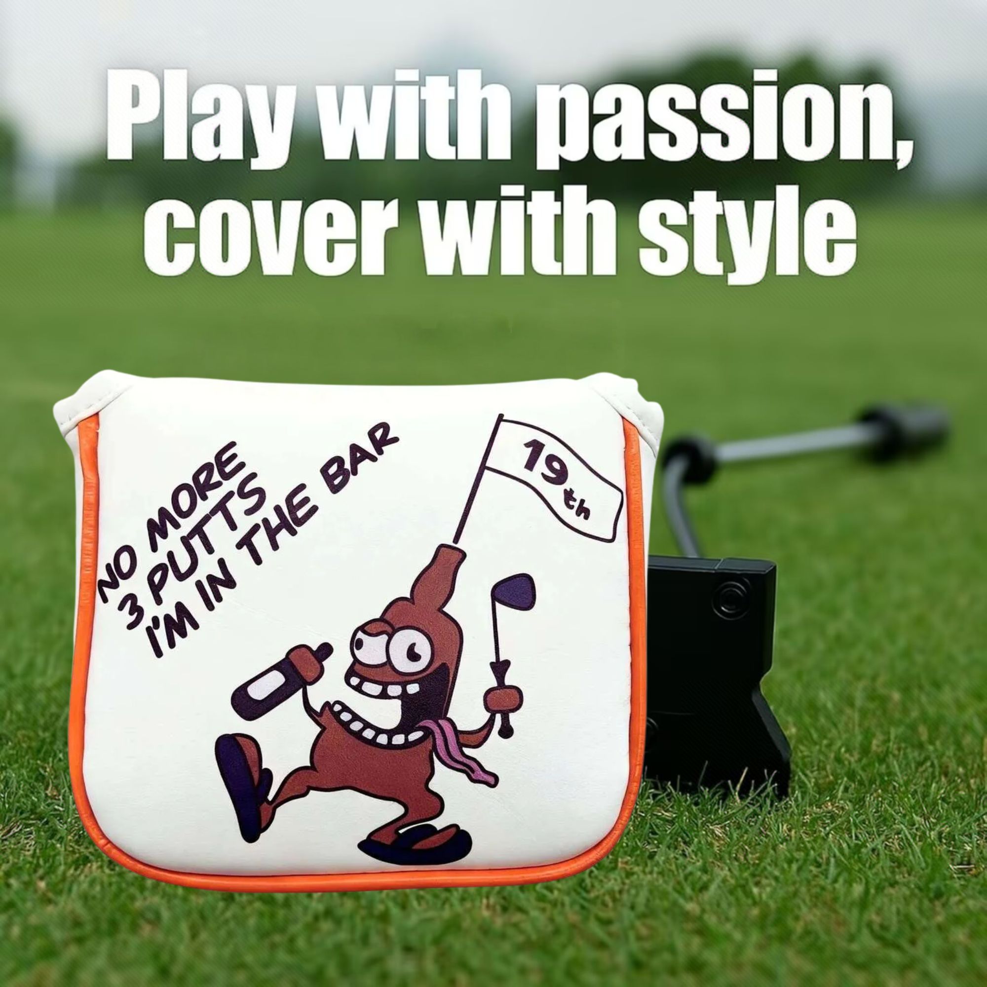 Funny Originals Sarung Putter  - Putter Mallet Blade ulasan dan harga
