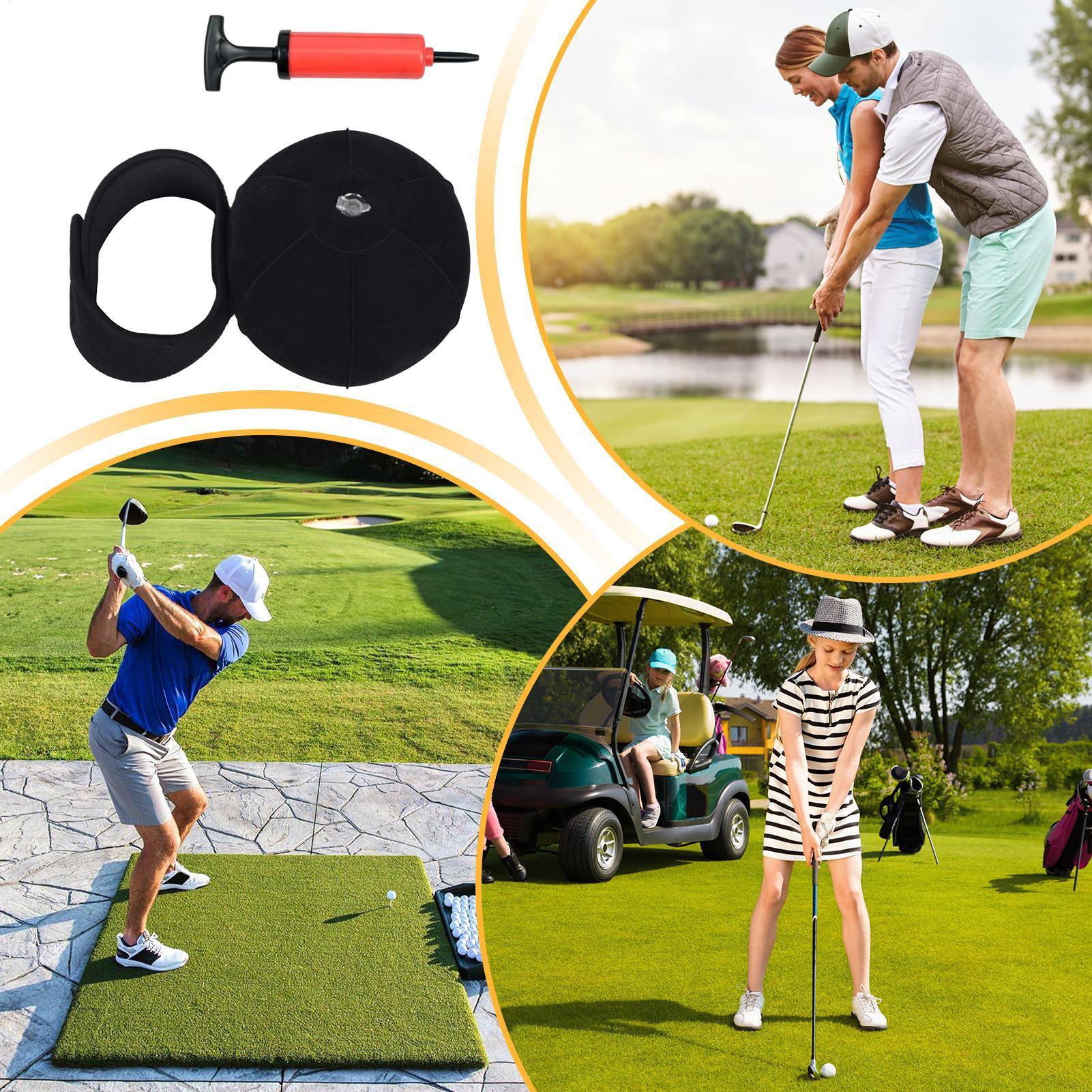 Pelatih Ayunan Golf Bola Tiup, - Training Aid Swing ulasan dan harga