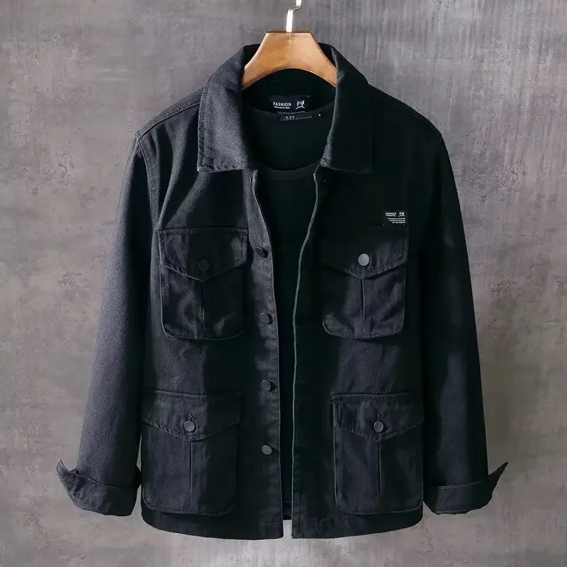 Jaket Longgar Pria Multi-saku  - Golf Equipment Japan ulasan dan harga